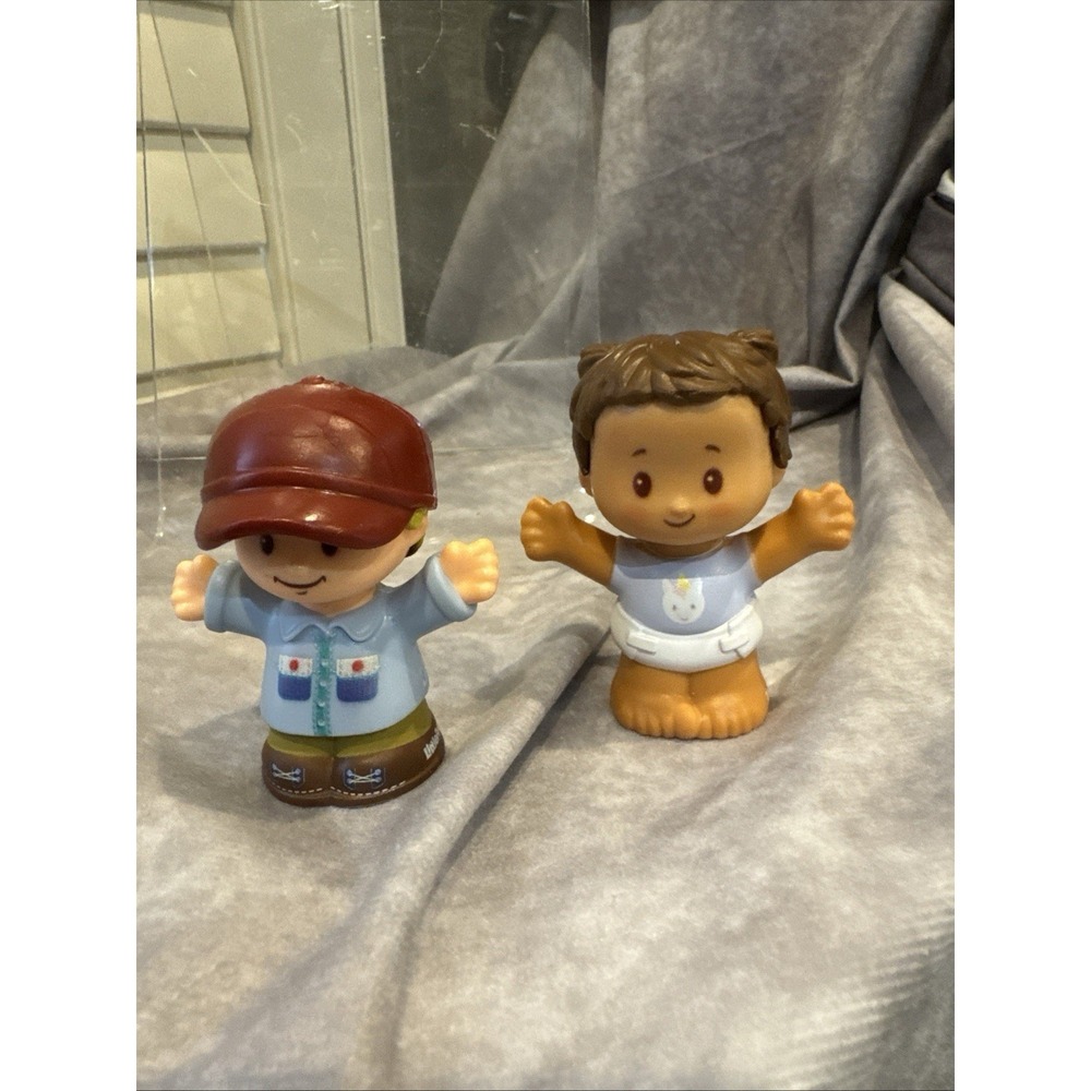 Fisher Price‎ Little People Figure Replacements, Farmer, And Baby